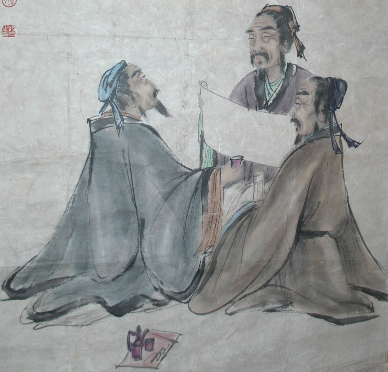 Fu baoshi's painting